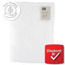 F&F Home Basics fehér fürdőlepedő 100 cm x 140 cm