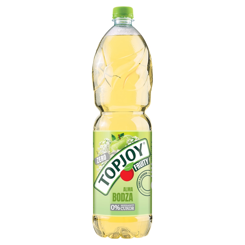 Topjoy Fruity alma-bodza szénsavmentes gyümölcsital édesítőszerekkel 1,5 l