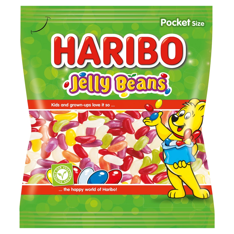 Haribo Jelly Beans dražované fazuľky s želé náplňou 80 g