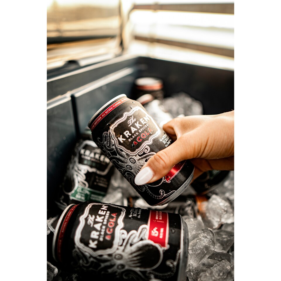 image 1 of The Kraken Black Spiced & Cola 330ml