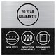 image 5 of Go Cook Heat Control Forged Saucepan 16Cm