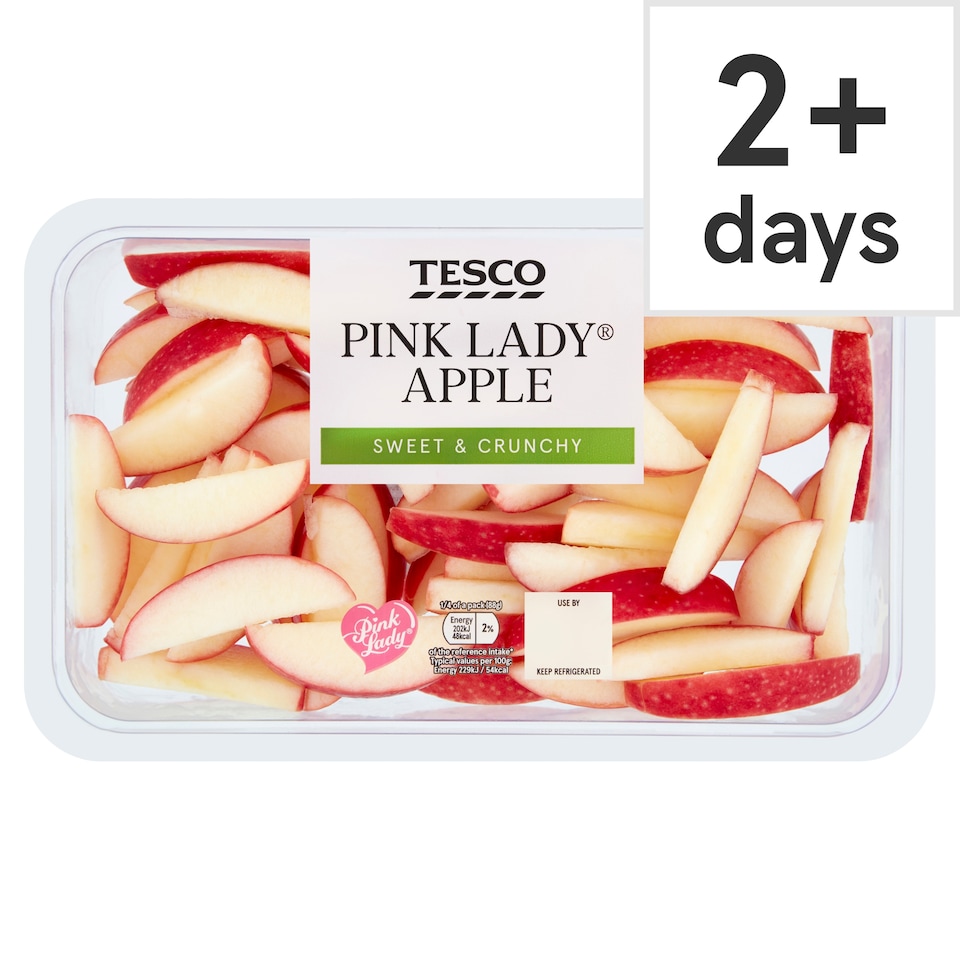 Tesco Pink Lady Apple Slices 350G