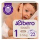 Libero Touch pelenka, méret: 1, 2-5 kg, 22 db  1. kép