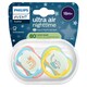 image 1 of Philips Avent Ultra Air Night Time Soother 18m+ 2 pack