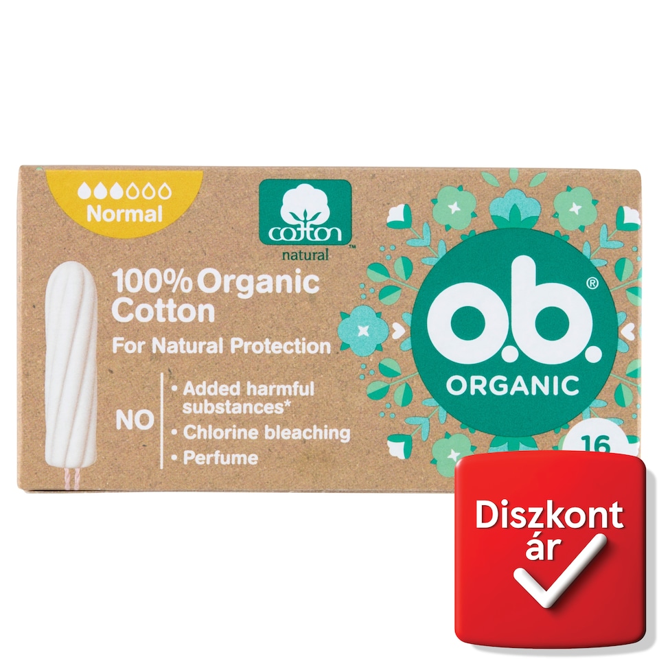  o.b. Organic Normal Tampon 16 pcs