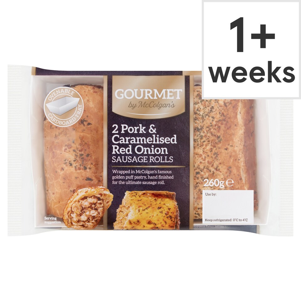 Gourmet 2 Pork And Crml/Ron Sausage Rolls 260G