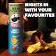 image 3 of Pringles Salt & Vinegar Sharing Crisps 185g