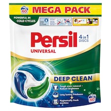 Persil Discs 4in1 Universal Laundry Detergent 60 Washes 990 g