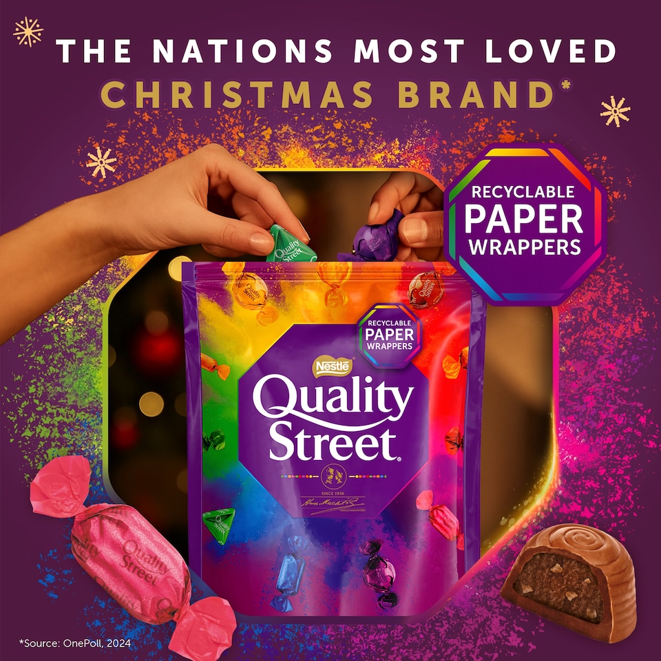image 1 of Quality Street Chocolate Bag 300g