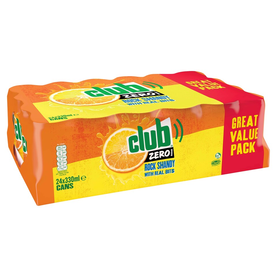 Club Zero Rock Shandy 330Ml Can
