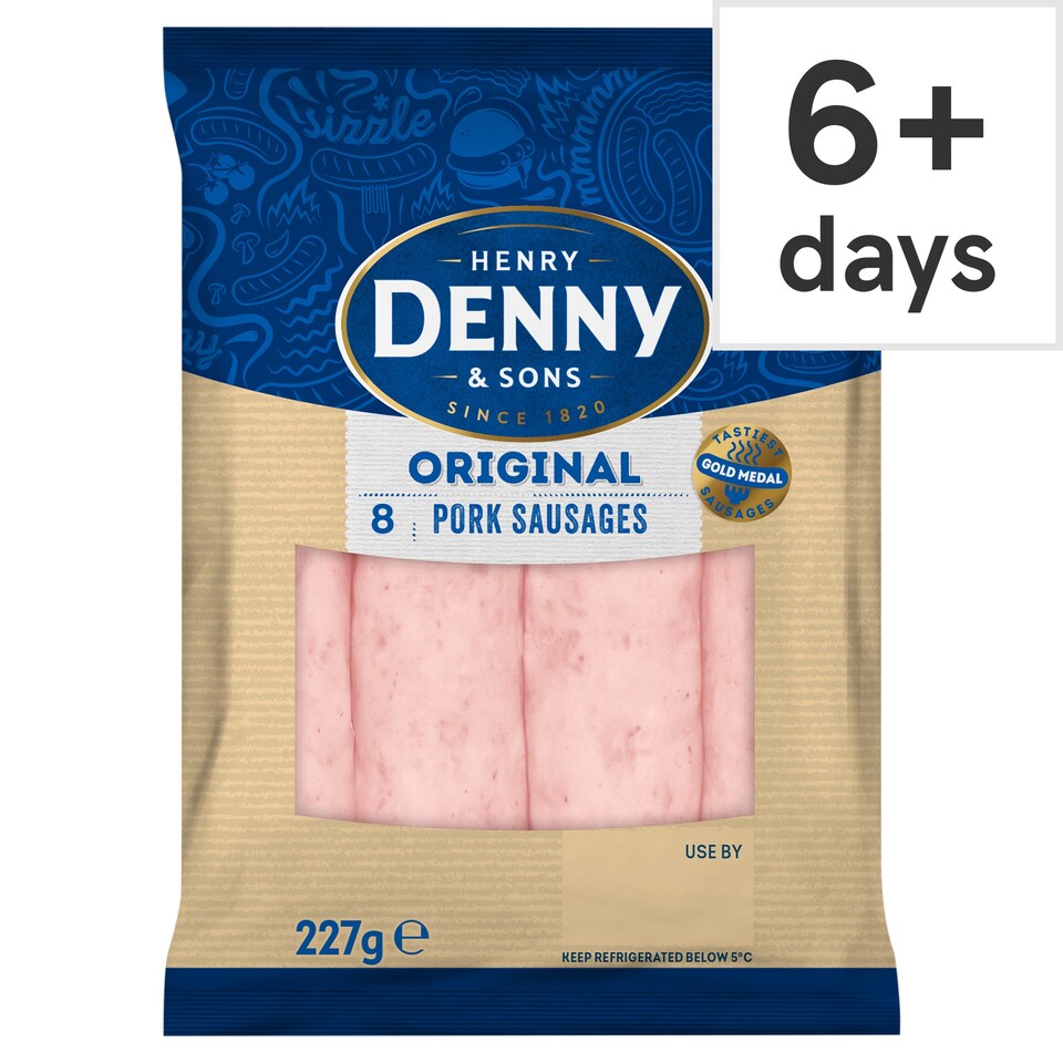 Denny Gold Medal Sausages 227G