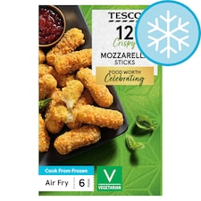 Tesco Mozzarella Sticks 12 Pack 180g