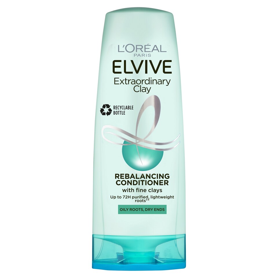 image 1 of L'oreal Elvive Clay Oily Roots Conditioner 300Ml