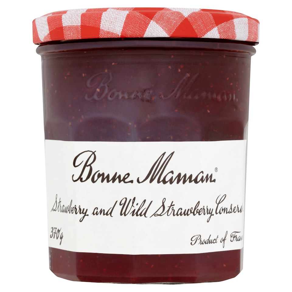 image 1 of Bonne Maman Strawberry and Wild Strawberry Conserve 370g