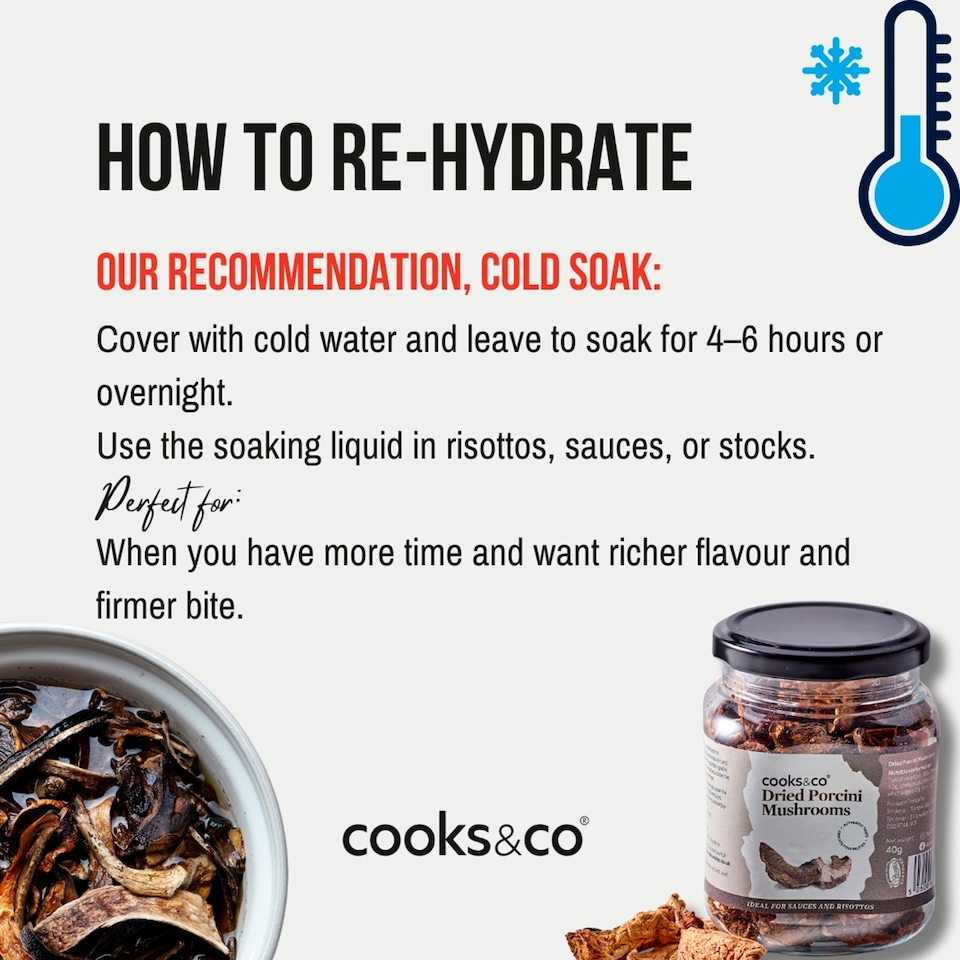 image 1 of Cooks & Co Dried Porcini Mushrooms 40G