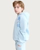 image 2 of Hype Cotton Rich Hoodie in Blue