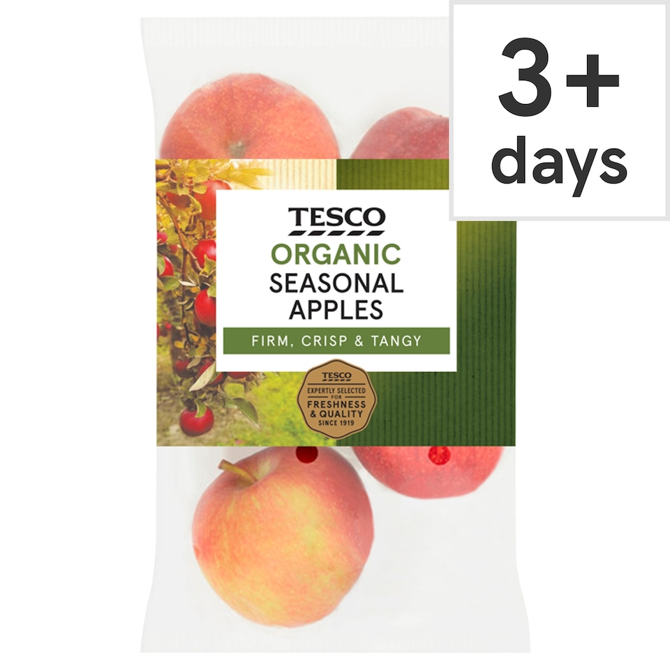 Tesco Organic Seasonal Apples