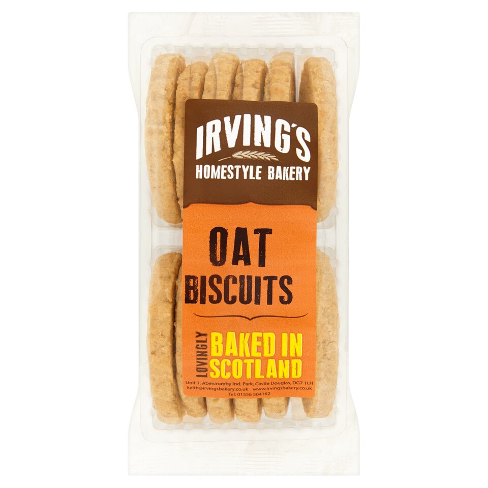 Irving's Homestyle Bakery Oat Biscuits 200g