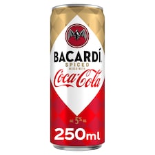Bacardi Rum & Coca Cola Spiced 250ml