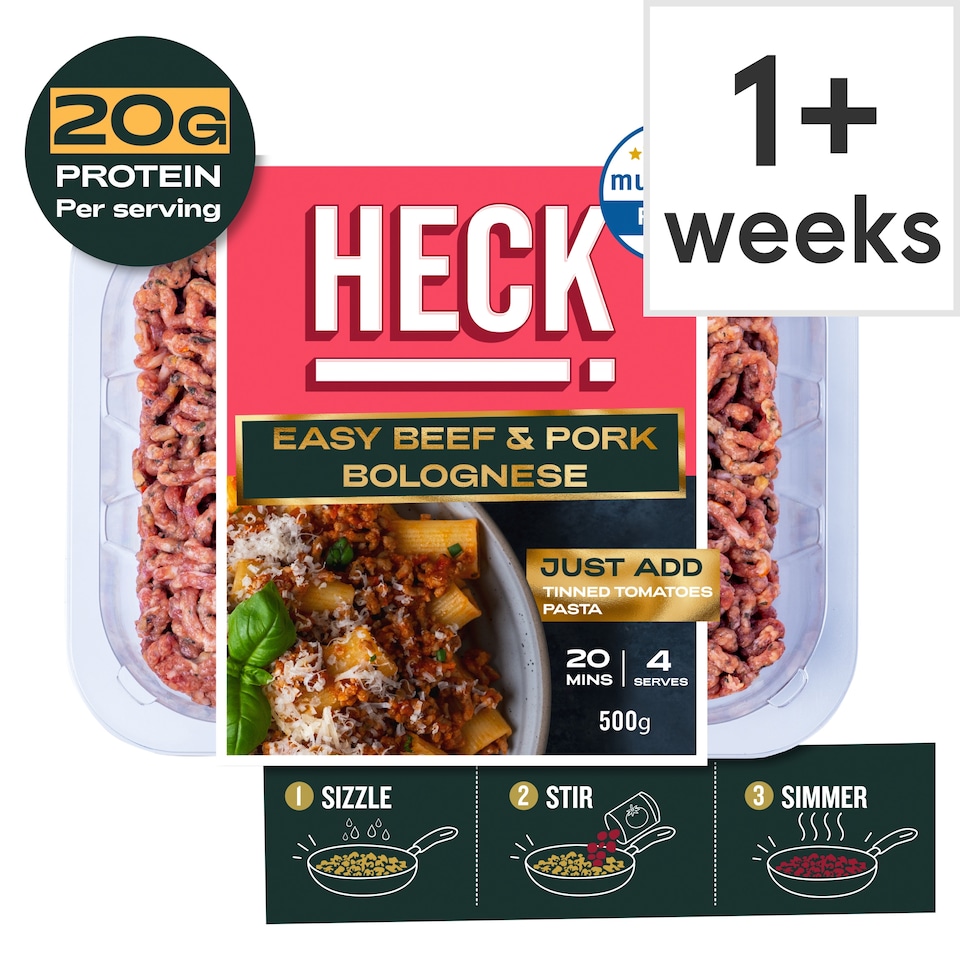 image 1 of HECK! Easy Beef & Pork Bolognese Mince 500g