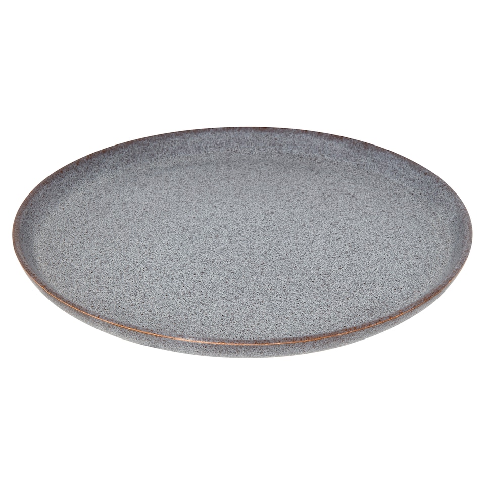image 1 of Fox & Ivy Muse Grey Dinner Plate Grey