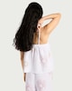 image 2 of F&F Pure Cotton Embroidered Sun Pyjama Camisole Top in Cream
