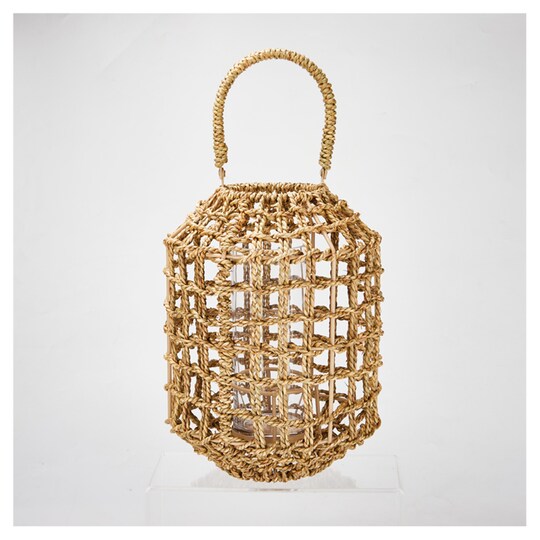 Fox & Ivy Seagrass Lantern Tesco Groceries