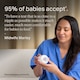 image 5 of Tommee Tippee Baby Bottles, Natural Start Anti-Colic Baby Bottle, Slow Flow, 260ml, 0m+,Pack of 1