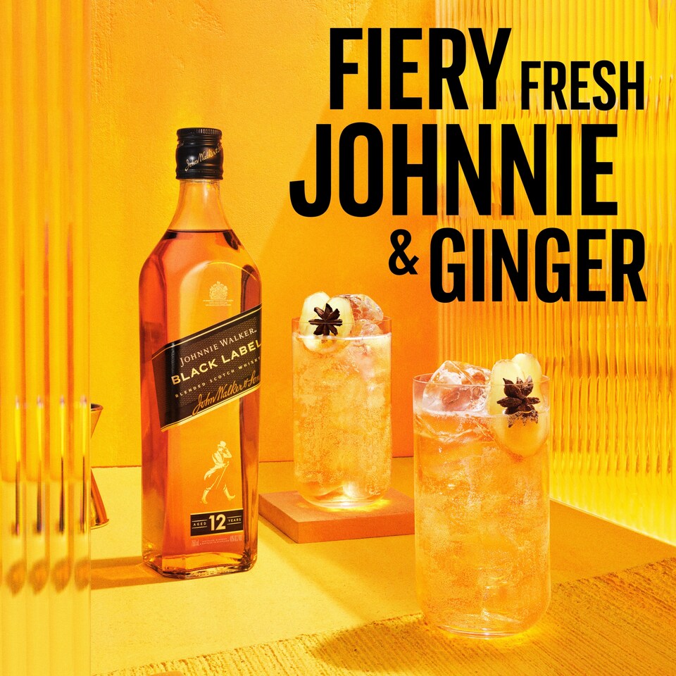 image 1 of Johnnie Walker Black Label 12 Year Whisky Bottle 40% Vol 70cl