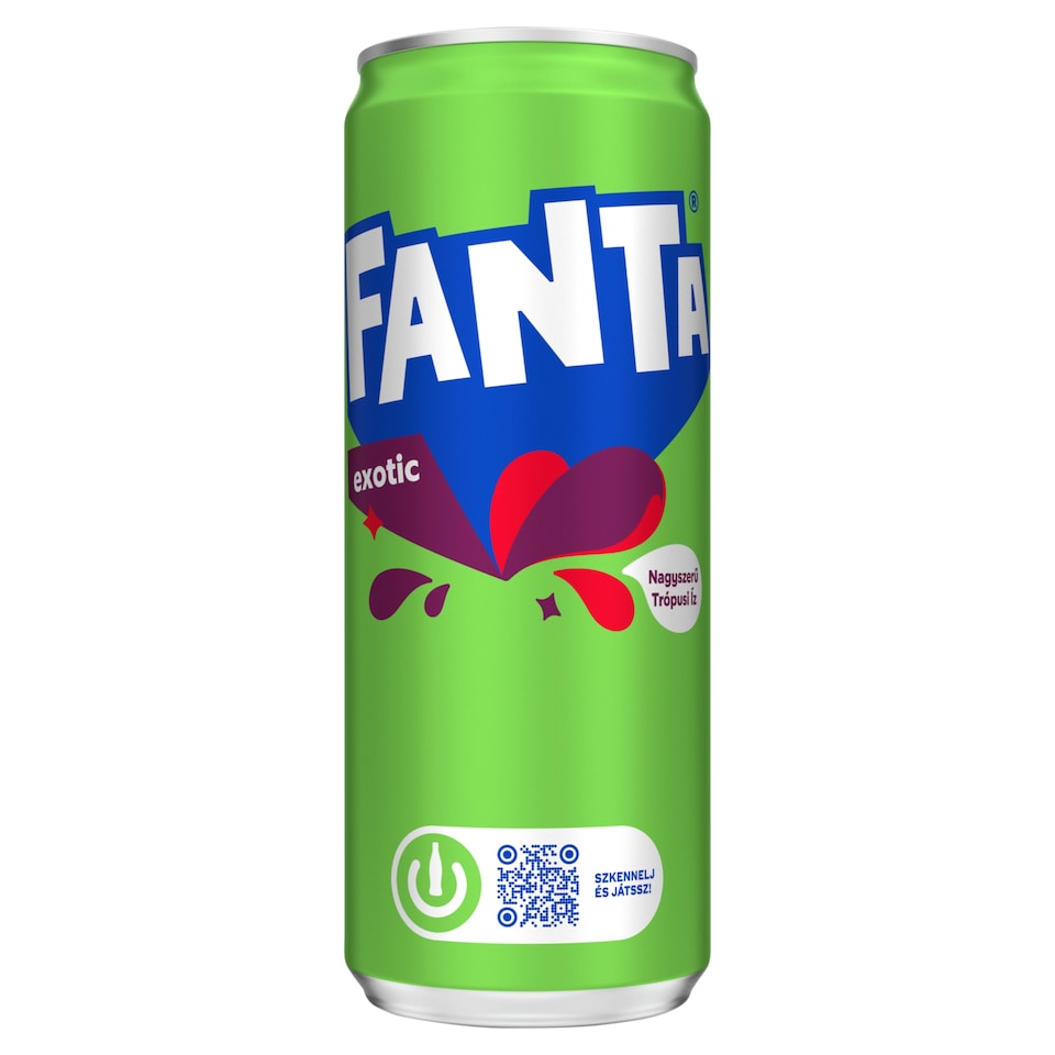 Fanta Exotic szénsavas trópusi gyümölcsízű üdítőital 330 ml