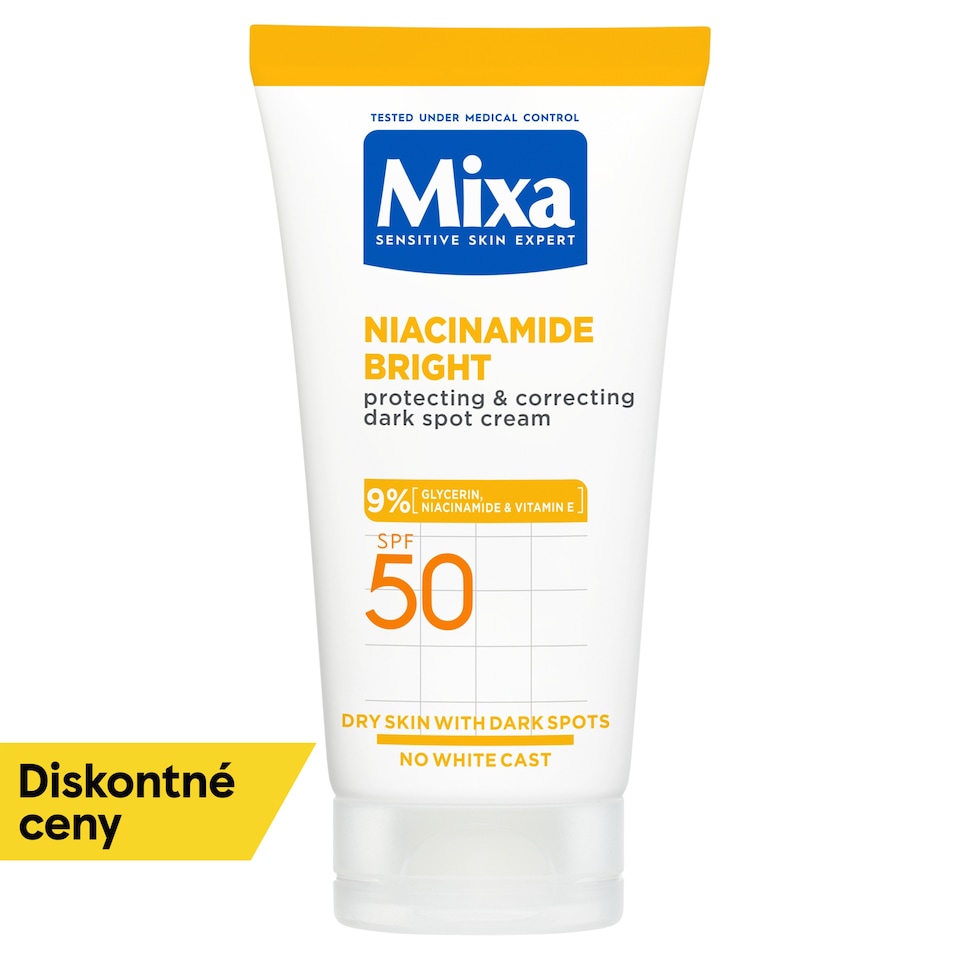 Mixa Niacinamide Bright Protecting & Correcting Dark Spot Cream SPF 50 50 ml