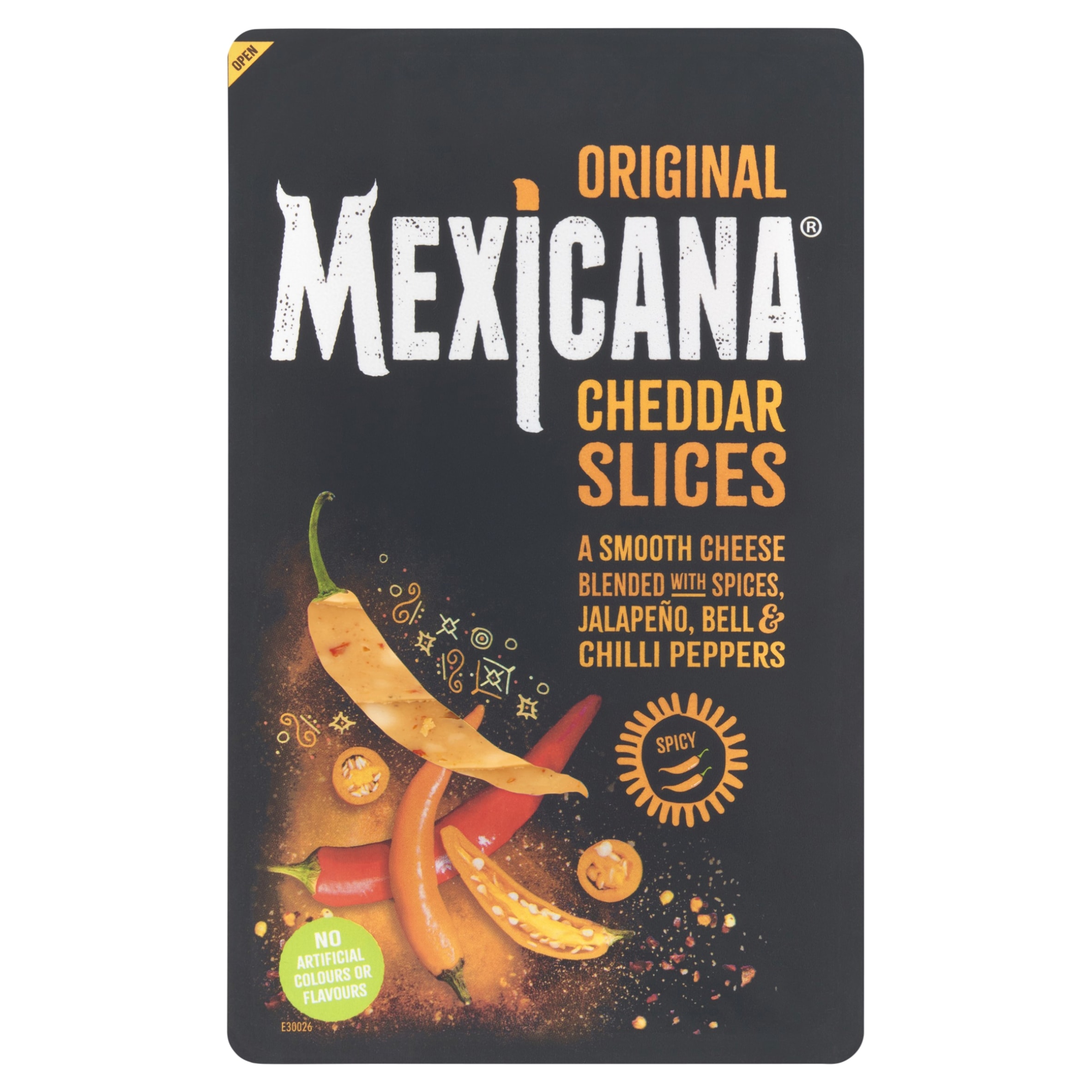Mexicana Hot Cheddar Cheese Slices 160 G