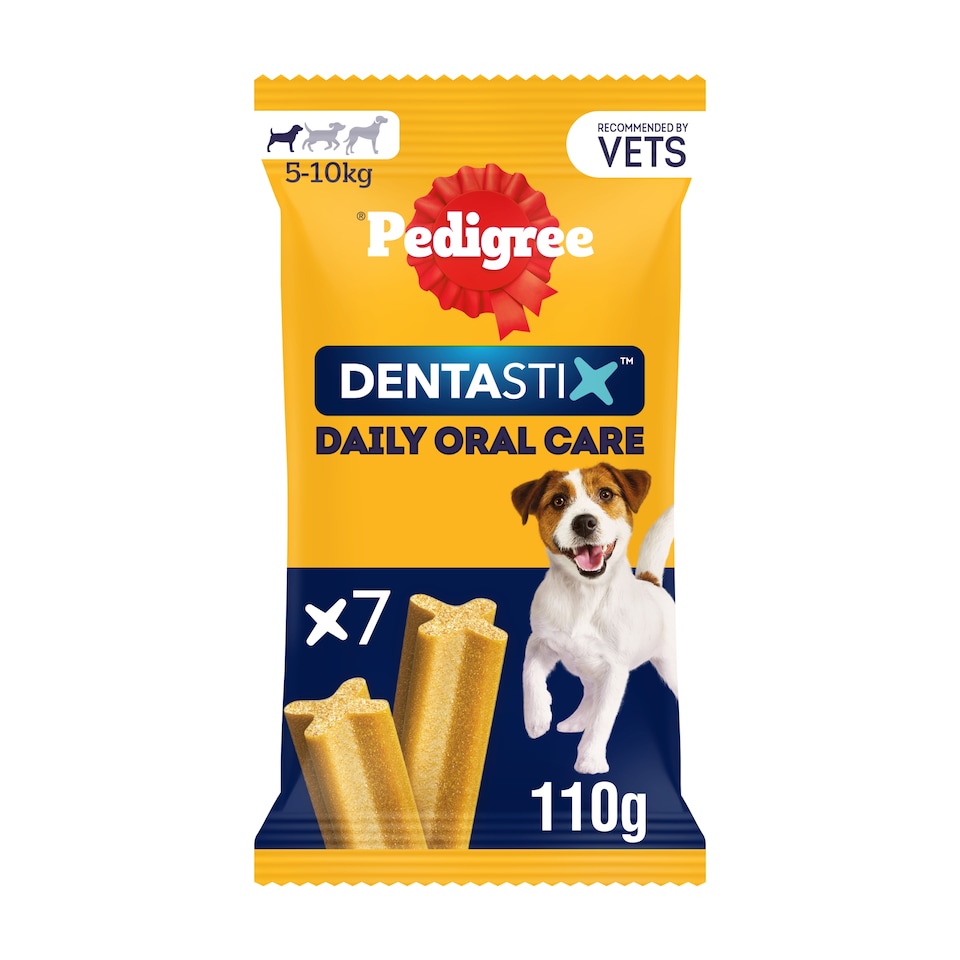image 1 of Pedigree Dentastix Daily Small Dog Treats 7 Dental Sticks
