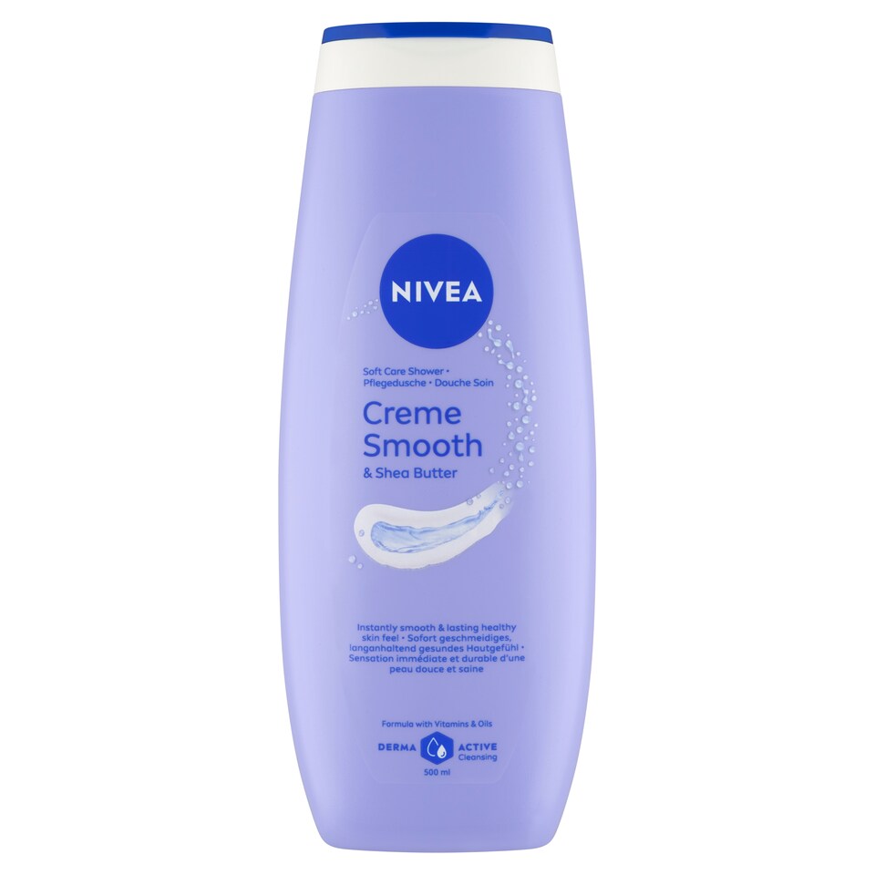 Obrázek 1 pro produkt Nivea Creme Smooth Pečující sprchový gel 500ml