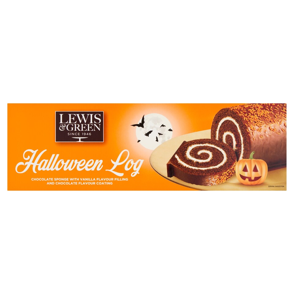 Lewis & Green Halloween Log 250g