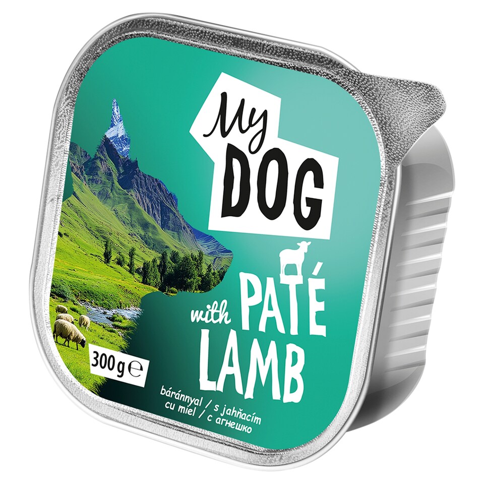My Dog teljes értékű állateledel felnőtt kutyáknak bárányhúsos pástétom 300 g