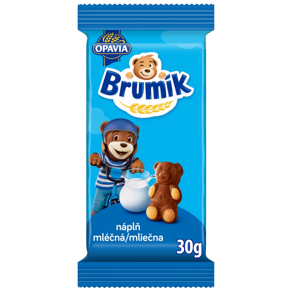 Opavia Brumík Milk Filling Fine Pastry 30 g