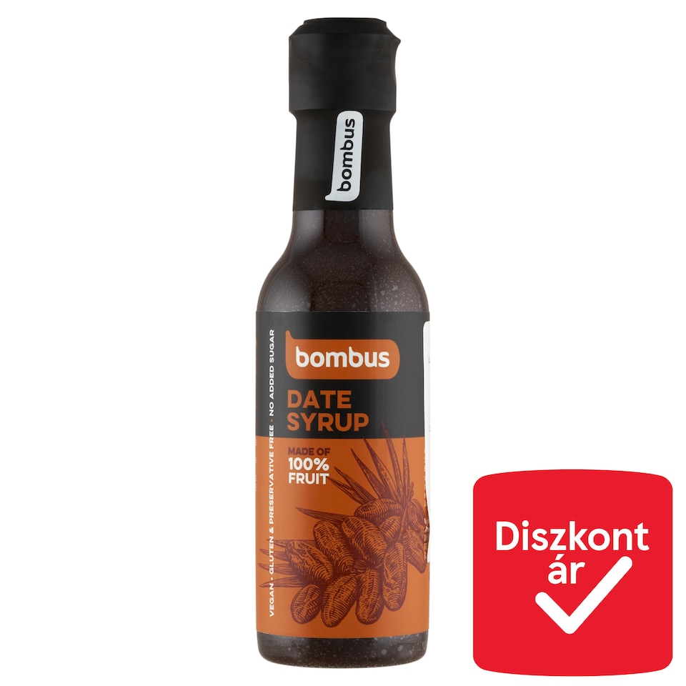 Bombus datolya szirup 300 g   1. kép