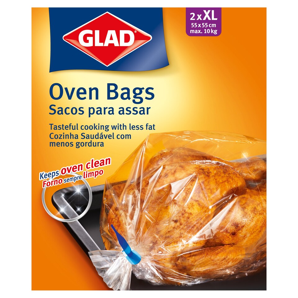 Glad Xl Roasting 2 Bags
