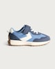 image 1 of F&F Boys Retro-Inspired Touch Strap Fastening Trainers in Blue