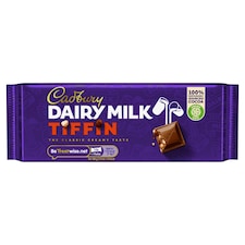 Cadbury Dairy Milk Tiffin Chocolate Bar 53g