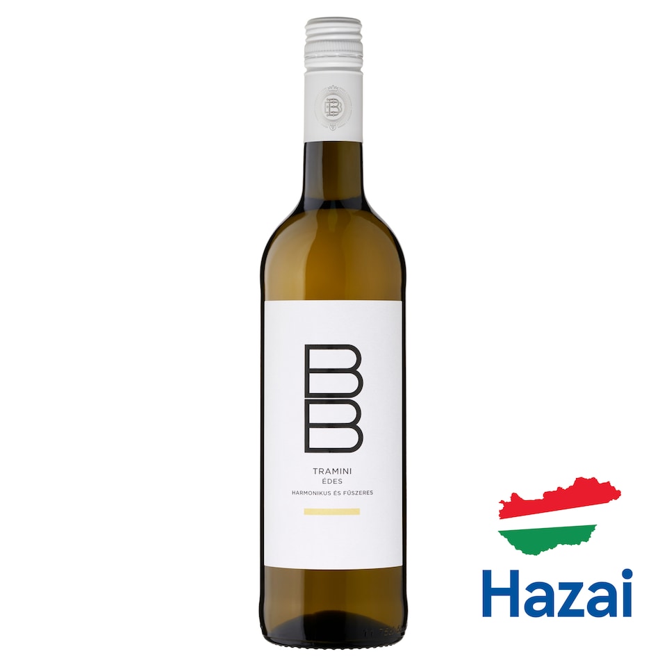 BB Tramini édes fehérbor 11% 0,75 l