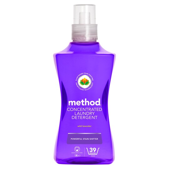 Method Laundry Detergent Wild Lavender 39Wash 1.56L Tesco Groceries