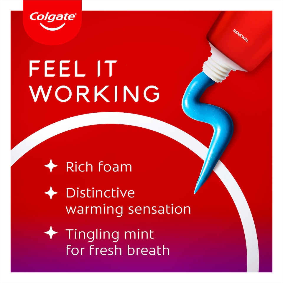 image 1 of Colgate Max White Ultimate Renewal Whitening Toothpaste 75ml