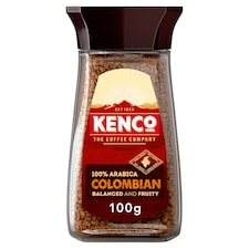 Kenco Pure Colombian Instant Coffee 100G