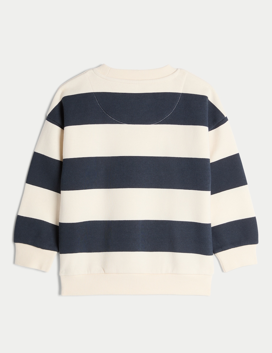 image 1 of F&F Boys 2-Pack Cotton Rich Monster Truck Adventure Sweatshirts in Multi