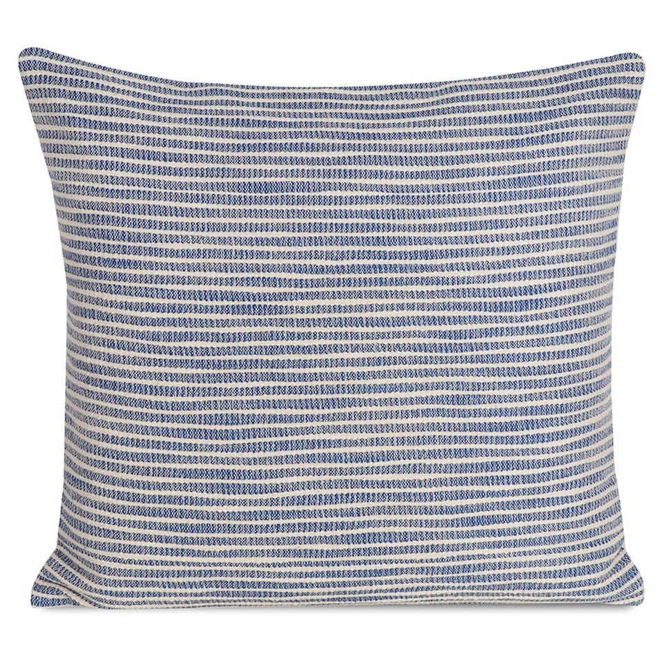 TESCO OUTDOOR BLUE STRIPE CUSHION