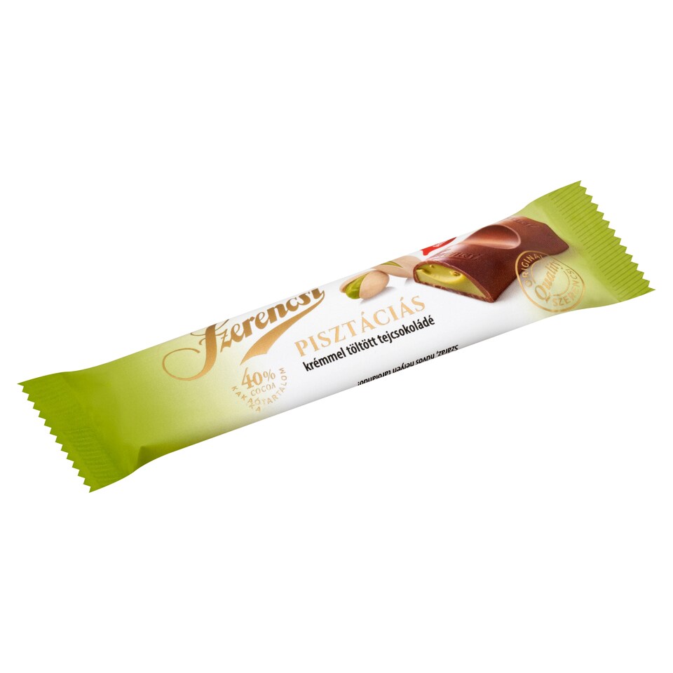 Szerencsi pisztáciás krémmel töltött tejcsokoládé 19 g