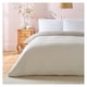 image 1 of Silentnight Love Sleep Fine Stripe duvet set king