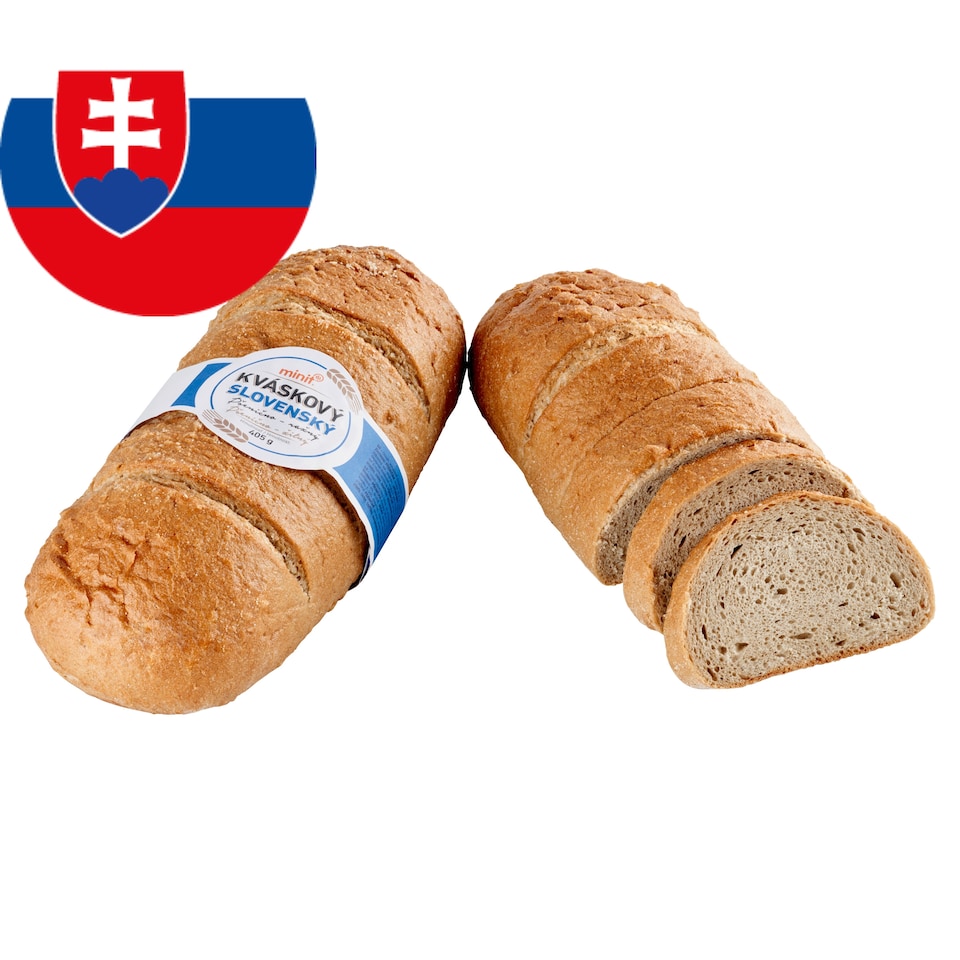 Kváskový slovenský chlieb 405 g